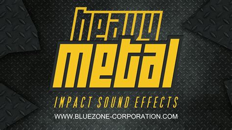 Metal Impact Heavy Clunking Hits Scraping 1 (SFX) 